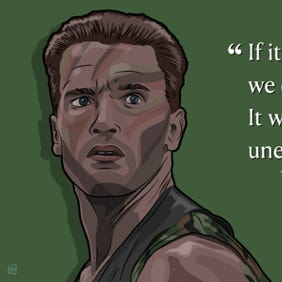 Dutch (Schwartzenegger) goes woke!