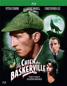 Couverture du bluray Le chien des Baskerville de Terence Fisher