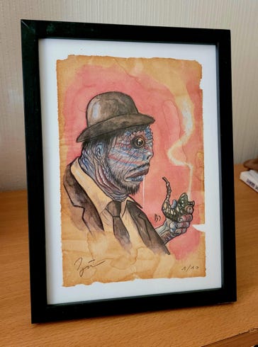 À la rencontre des habitants d'Innsmouth, Massachusetts, à jamais maudite par le culte du dieu des profondeurs Dagon.