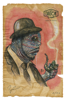 À la rencontre des habitants d'Innsmouth, Massachusetts, à jamais maudite par le culte du dieu des profondeurs Dagon.