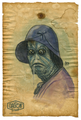 À la rencontre des habitants d'Innsmouth, Massachusetts, à jamais maudite par le culte du dieu des profondeurs Dagon.