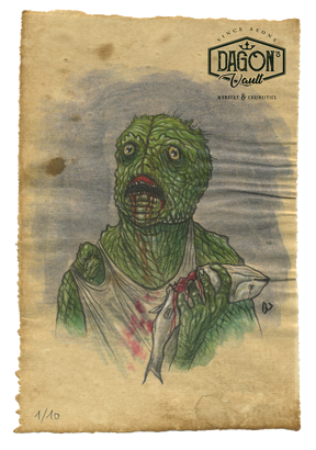 À la rencontre des habitants d'Innsmouth, Massachusetts, à jamais maudite par le culte du dieu des profondeurs Dagon.