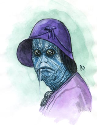 À la rencontre des habitants d'Innsmouth, Massachusetts, à jamais maudite par le culte du dieu des profondeurs Dagon.