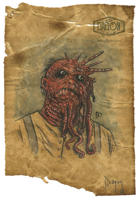 À la rencontre des habitants d'Innsmouth, Massachusetts, à jamais maudite par le culte du dieu des profondeurs Dagon.
