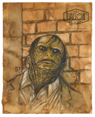 À la rencontre des habitants d'Innsmouth, Massachusetts, à jamais maudite par le culte du dieu des profondeurs Dagon.